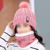 WOMEN LUXURY WOOL CAP - PINK